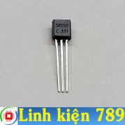 S8550 Transistor PNP 0.5A 40V TO-92 (3 con)